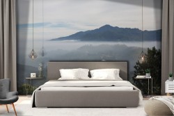 Carta da Parati Foreste e Alberi Montagna