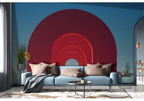 3D Architecture Wallpaper Modern Design-0364