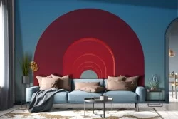 3D Architecture Wallpaper Modern Design-0364