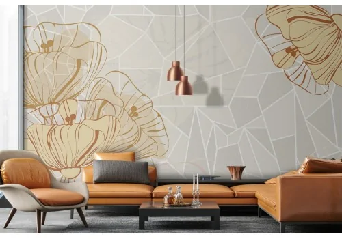 Vintage Nature Flowers Wallpaper 2