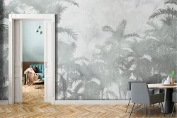 Vintage Palm Adhesive Wallpaper
