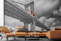 Carta da Parati Adesiva New York brooklyn