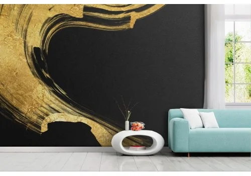 Artistic Wallpaper Gold Abstract -a15