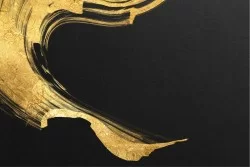 Artistic Abstract Gold Wallpaper