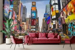 Carta da parati Times Square