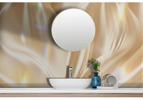 Carta da parati Luxury petali oro astratti 2