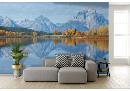 Blue Mountain and Lake Wallpaper 2