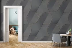 Adhesive Wallpaper Modern Tiles