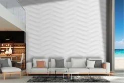 Geometric Stripes Wallpaper