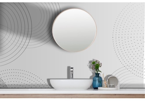 Minimal Geometric Circles Wallpaper 2