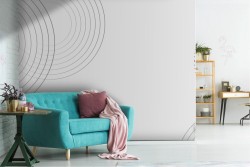 Refined Wallpaper with Circles