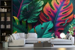 Colored Leaves Wallpaper