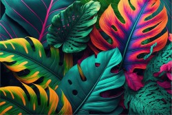 Colored Leaves Wallpaper