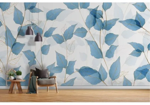 Stylized Leaves Wallpaper -a30
