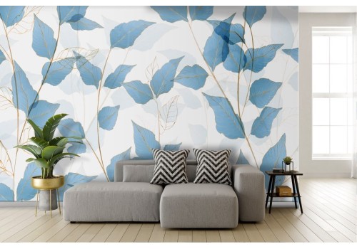 Stylized Leaves Wallpaper 2