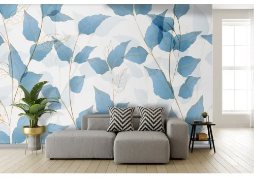 Stylized Leaves Wallpaper 2