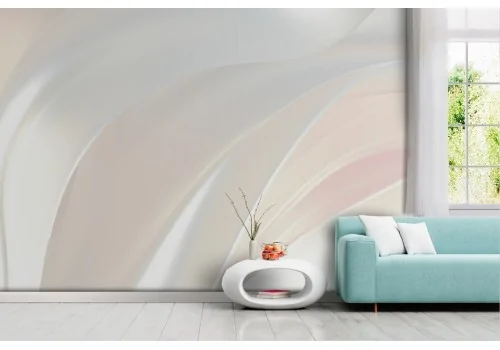 3D Evanescent Abstract Wallpaper -a31