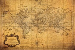 Ancient Map Wallpaper