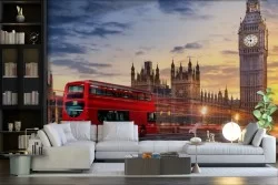 Carta da Parati London Bus