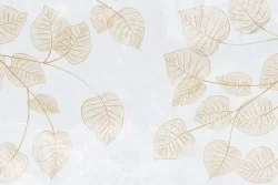 Gold Leaves Wallpaper