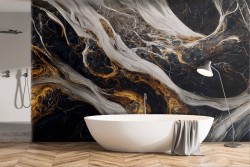 Futuristic Abstract Dark Wallpaper