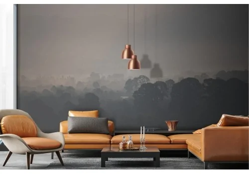 Forest landscape night wallpaper 2