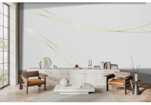 Carta da parati Luxury Linee Oro