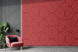 Stylized Circles Wallpaper