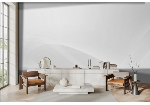 Luxury Wallpaper Minimal Waves -a54