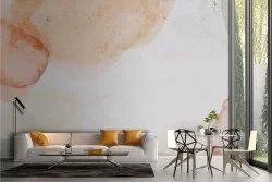 Carta da Parati Adesiva Artistica Astratta Acquerello