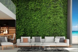 Green Moss Effect Wallpaper