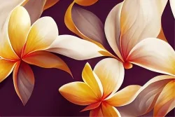 Drawn Flowers Wallpaper