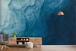 Ocean Gradient Adhesive Wallpaper