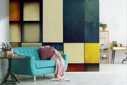 Hand Painted Wallpaper