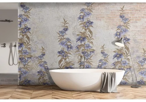 Vintage Floral Wallpaper -a71