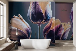 Modern designed Flower wallpaper