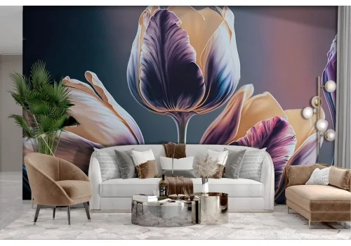 Modern designed Flower wallpaper 2