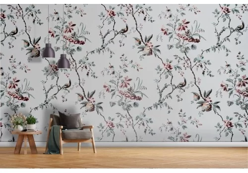 Carta da parati Anni 70 Rami