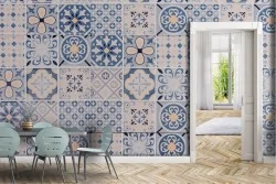 Vintage Ischia Tile Wallpaper
