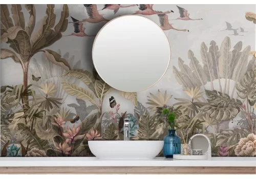 Carta da parati Retrò Dipinto Vintage 2