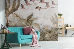 Tropical Vintage Wallpaper