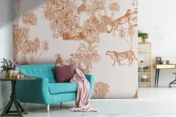 Stylized Jungle Wallpaper