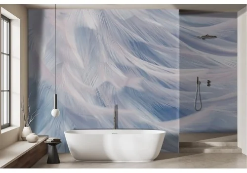 3D Abstract Feathers Wallpaper -a84