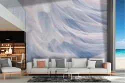 3D Artistic Feathers Wallpaper