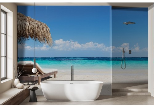 Carta da parati Spiaggia Tropicale