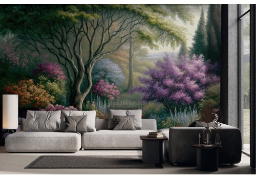 Floral Gardens Wallpaper