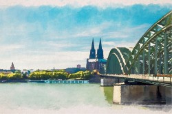 Wallpaper City Maps Transport Design and Styles City Paintings and Watercolors