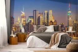 Carta da Parati Adesiva New Yourk Skyline