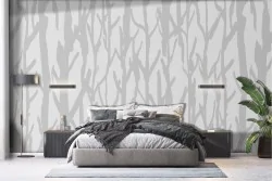 Artistic Stylized Trees Wallpaper