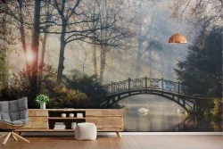 Carta da Parati animali Foreste e Alberi